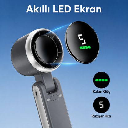 VENTRO™ Air Pro | 5 Kademeli Turbo El Vantilatörü